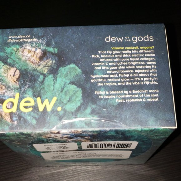 DEW OF THE GODS  Fijifuji Collagen Whip Vitamin Mask $50 - Picture 4 of 8